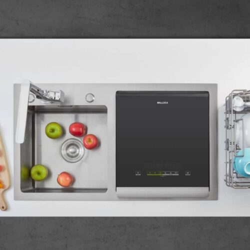Ảnh thực tế máy rửa bát Malloca WQP6-890F3