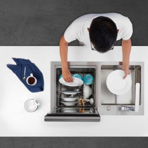 Ảnh thực tế máy rửa bát Malloca WQP6-890F3