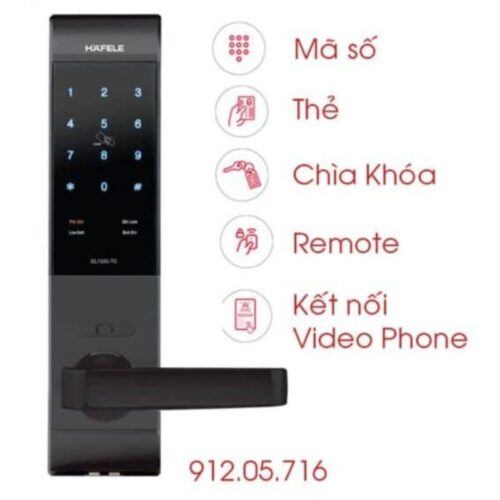 Khóa điện tử Hafele EL7500-TC 912.05.716 3 chức năng của khóa điện tử Hafele EL7500-TC 912.05.716