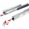 Ray âm nhấn mở EPC EVO mở toàn phần 350mm Hafele 433.32.172 2 Ray âm nhấn mở EPC EVO mở toàn phần 350mm Hafele 433.32.172
