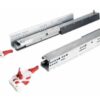 Ray âm nhấn mở EPC EVO mở toàn phần 400mm Hafele 433.32.173 2 Ray âm nhấn mở EPC EVO mở toàn phần 400mm Hafele 433.32.173