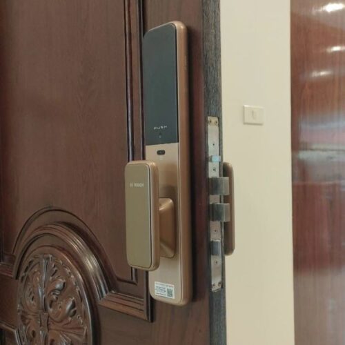 Khóa cửa vân tay Bosch EL600 EU Gold