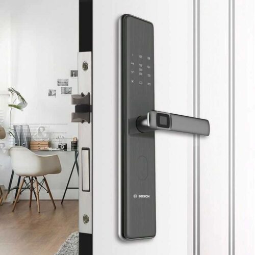 Khóa cửa vân tay Bosch ID30 EU Gray