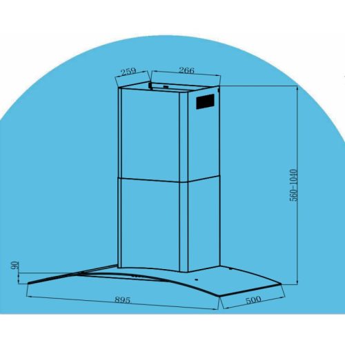 kich thuoc may hut mui tomate tom 3159 90