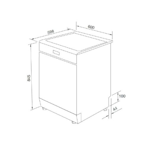 kich thuoc may rua bat tomate tom 4304‐w15