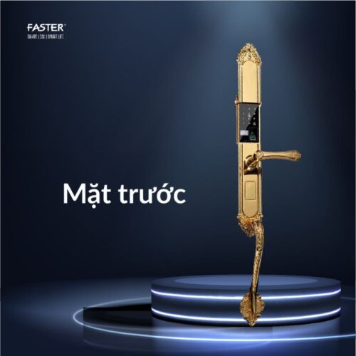 Khóa thông minh Faster FS019-24K 3 mat truoc khoa thong minh faster fs019 24k
